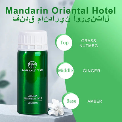 NAMSTE 500ML Hotel Essential Oil Inspired Aromatherapy Scent Diffuser Oil Scent Perfumes Essential Oil Diffusers Air Purifier