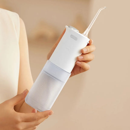 XIAOMI MIJIA Portable Oral Irrigator F400 4 Mode 200mL Water Tank 1700 Time/m Water Spray Retractable Irrigator Flosser Pick Jet