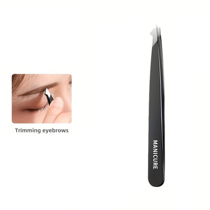 Professional Eyebrow Tweezers Set Stainless Steel Tweezers for Removing Blackhead Ingrown Hairs Eyelashes Clip Makeup Tools