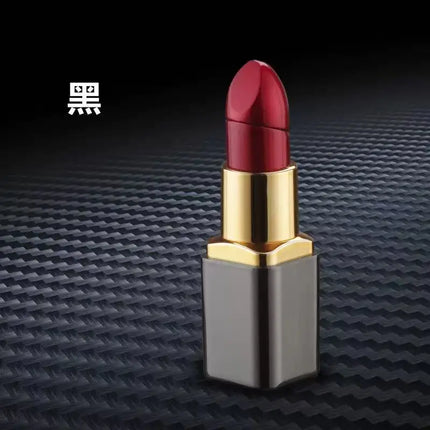 Windproof Cute Lipstick Inflatable Lighter Portable Mini Butane Lightweight Cigarette Accessories Women Fashion Gift Lipstick