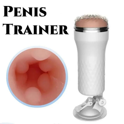 Sex Toys Male Masturbator Cup Pocket Pussy Suction Cup Lifelike Artiflcial Vaginal Masturbator Toys for Men Adult Erotic Toys