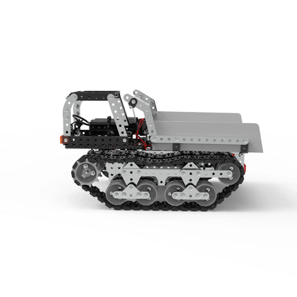 Metal Building Blocks Assembly Rc Truck 10ch Tracked Dump Truck Remote Control Trucks Screws Nuts Metal 3d Model For Boys