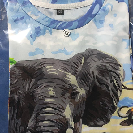 2024 Child Boys Girls Dinosaur T-shirts Summer Short Sleeve Boy Clothes Casual T Shirt Tops Tee Children's clothing 3-14 year