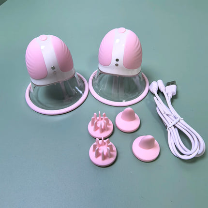 10 Function Nipple Suckers Stimulator Massager for Couples Adult Sex Toy Women's Breasts Suction Vibrator Rotations