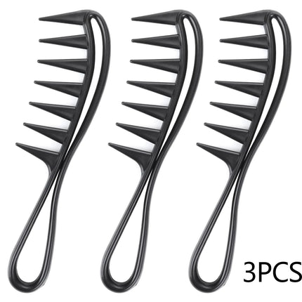 Tooth Comb Hair Styling Accessories 3PCS / 5 PCS Wide Afro Coarse Comb Anti-Static Hairdressing Tool for Men Women Daily Use