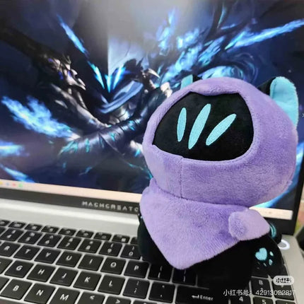 Game Valorant Omen Plush Toy Cute Omen Stuffed Doll Soft Anime Figure Plushies Birthday Gift Collectible Home Decor