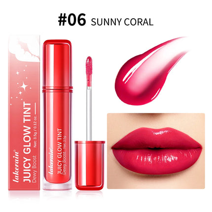 Lakerain Juice Mirror Water Light Lip Glaze Sugar Version Moisturizing Mirror Dudu Lip Gloss Hydrating Lip Gloss Female Cosmetic