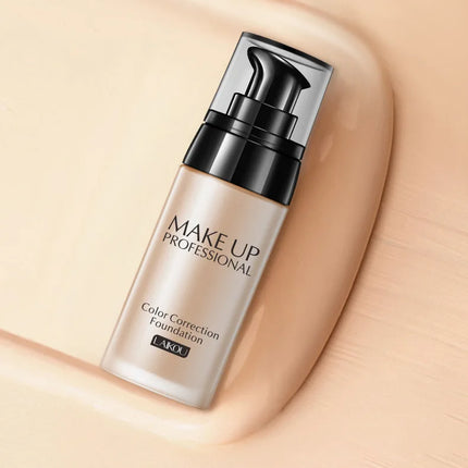 LAIKOU Foundation Concealer 40g Foundation Makeup Base Face Cream Liquid  Moisturizer Oil control Maquiagem  With MakeUp