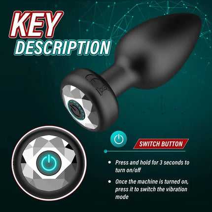 APP Control Rotating Prostate Massager for Men Waterproof Anal Plug Vibrator Rechargeable Adult Sex Toys for Couples Men Women