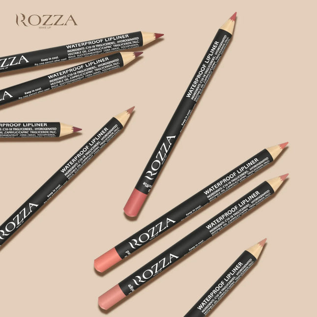 6PCS/SET Nude Lip Liner Makeup Set - Natural and Long-lasting Waterproof Matte Effect Lip Liner, Suitable for Daily Makeup