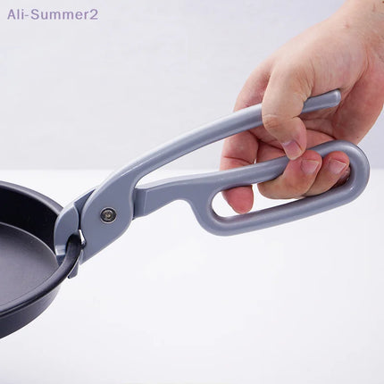 {MX} Aluminum Pan Tongs Pizza Gripper For Deep Pizza Pan Anti Scalding Bowl Holder Stone Pot Gripper Clip Hot Plate Clamp