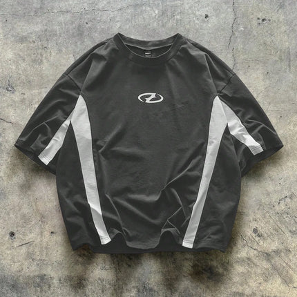 The new men's T-shirt for the summer of 2025 features a casual, fashionable, comfortable, and breathable 3D pattern print