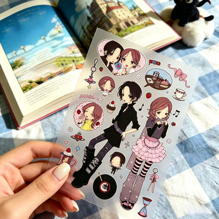Cute Japanese-style Sticker Comic 'Another Me' Peripheral DIY Journal Stickers Cute Girl Style Ins Decoration Stickers Cute Gift