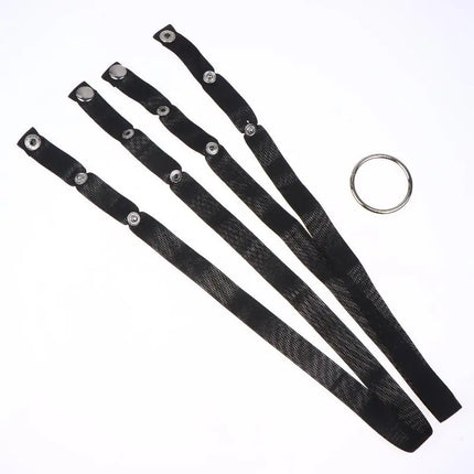 Adjustable Elastic Belt Male Chastity Cage with Scrotum Ring Adult Sex Toy Penis Ring Cage Underwear Rope Auxiliary Belt Device