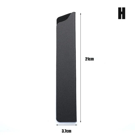 Kitchen Knife Sheath Protector Chef Knives Cutlery Storage Bag Scabbard Durable ABS Plastic Protective Sleeve Cutter Holder