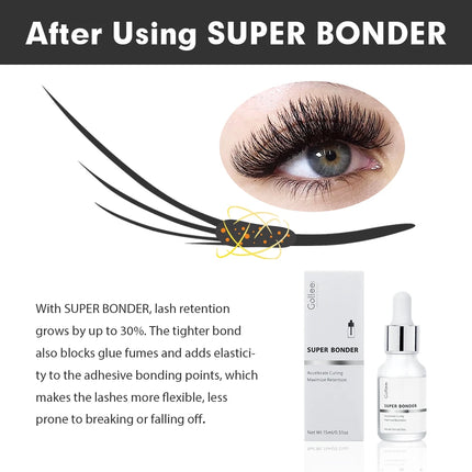 Gollee Glue for Eyelashes 0.5s eyelash Extensions professional eyelash adhesive Waterproof lash supplies for Salon Eyelash glue
