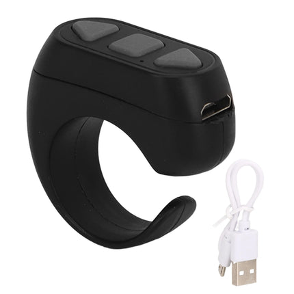 Phone Remote Control  Comfortable To Wear  Page Turner 10m Distance 3 Buttons Ergonomic for Watching Shot Video