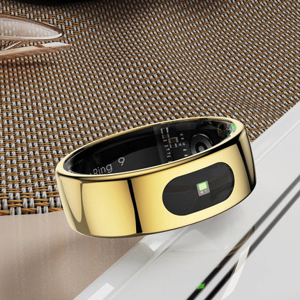 R08 Smart Ring For Men Women Touch Control Function Health Monitor IP68 5ATM Waterproof Skin Temperature Measure Smart Ring New