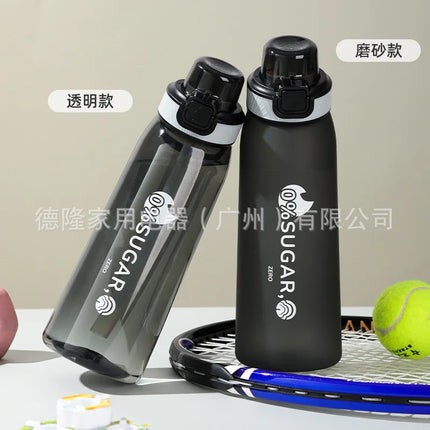 1pc 1000ml Air Flavored Water Bottle With 1pc Random Flavor Pods Sports Straw Cup Tritan For Outdoor Sports Fitness BPA Free