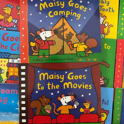 16 Books/Set Maisy Mouse First Experiences English Picture Books Kids Early Education Storybook Children Learning Reading Books