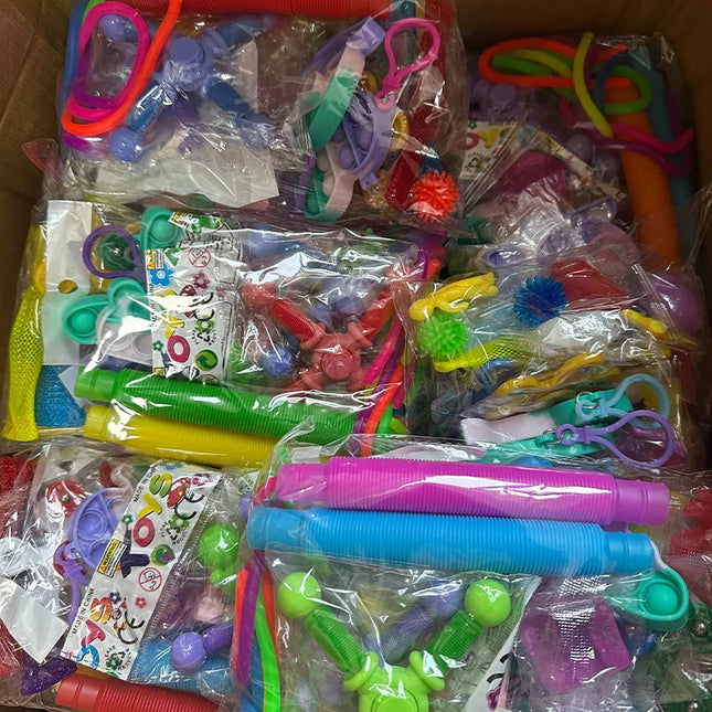 36 Pcs Party Favors for Kids, Fidget Toys Pack, Sensory Toy, Goodie Bag Fillers for Kids Birthday Party, Bulk Prizes for Scho