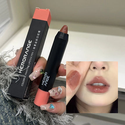 HERORANGE Lipstick Pen Moisturizing Long-lasting Outline Lip Line Matte Matte Lip Liner