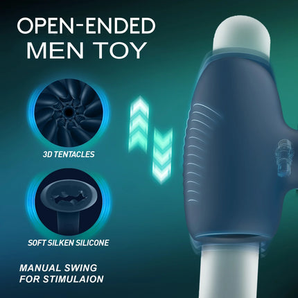 Automatic Male Masturbator Cup Pocket Pussy Oral Blowjob Realistic Vagina Penis Stimulator Male Stroker Sex Machines Adult Men