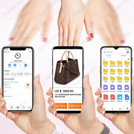 NEW NFC Smart Nail Chip SOS Virtual Call Fitness Supervision Function GPS Tracker Device Mini Tracker Smart Chip For Android IOS