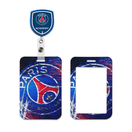 Sports Designs P Lanyards New Football ID Badge Holder Strap Work Card Bus Access Card Holder Keychains Accessories