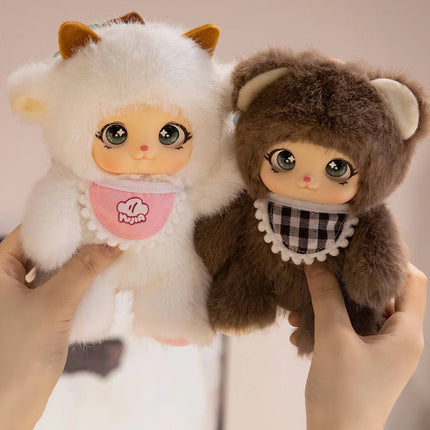 The Adorable PVC Blind Box Family Series Can Be Used As Bag Accessories Christmas Gift
