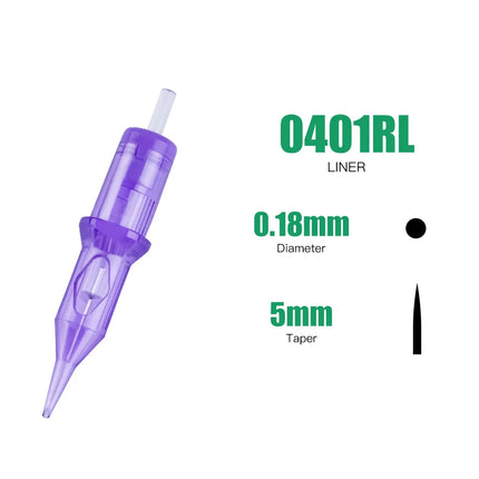 Mast PRO Tattoo Cartridge Needles SMP Art Makeup Needle 1RL 3RL Round Liner Permanent Makeup for Eyeliner Lip Tattoo Supplies