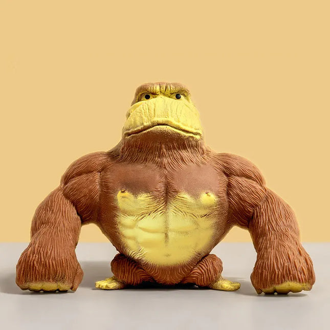 14cm Antistress Orangutan Fidget Toys Squishy Elastic Monkey Funny Decompression Gorilla Stress Relief Games Toy for Adults