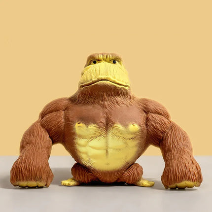 14cm Antistress Orangutan Fidget Toys Squishy Elastic Monkey Funny Decompression Gorilla Stress Relief Games Toy for Adults