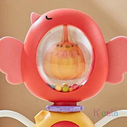 Baby Animal Style Suction Cup Rotating Toys Baby Toys Birthday Gift Bath Toys Educational Dining Table Toys for Baby 0 12 Months