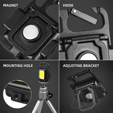 1/2PCS/A Set Portable Super Bright Mini Flashlight Night Walking, Rechargeable Waterproof Emergency Spotlight Outdoor Torch