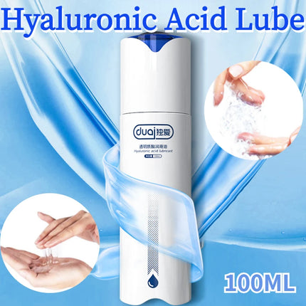 100ml Hyaluronic Acid Lubricating Oil for Adults Anal Vagina Sex Human Body Lubricants Liquid Sex Toys Moisturize Lubrication