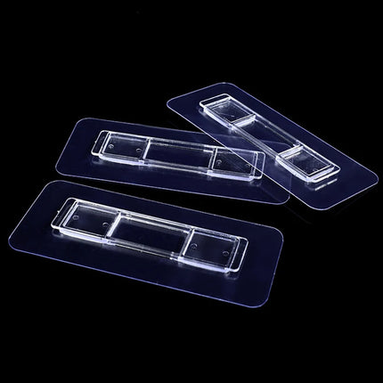 No punching strong adhesive traceless storage rack buckle wall mounted tissue box storage rack spare non marking adhesive patch