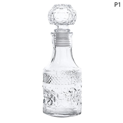 1Pc 100/150ml Transparent Glass Cup Whiskey Decanter Party Barware Whiskey Glass Bottle For Liquor  Bourbon Barware