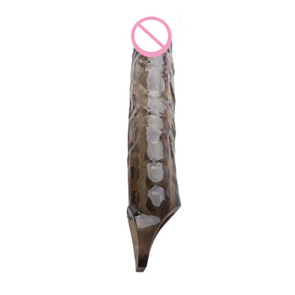 Penis Extender Delayed Ejaculation Cock Extension Dick Enlargemen Penis Ring Penis Extension Big Cock Sleeve Reusable Adults 18+
