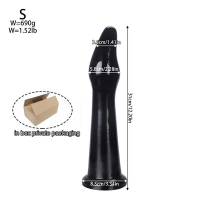 4 Sizes Long Anal Plug Big Anal Dialator Dildo Huge Long Large XL Anal Plug Training Expansion Butt Plug Sex Toys for Women Gay