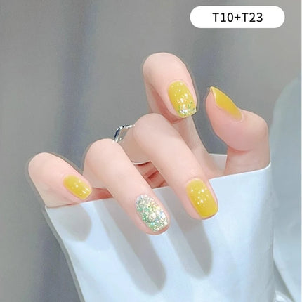 Pretty Colorful Glitter Nail Polish Reflective Candy Color Nail Varnish Semi Permanent UV Polish Nails Art Manicure Jelly Glue