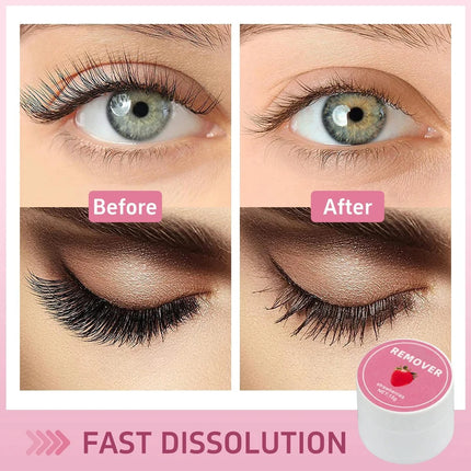 10g/15g Eyelash Glue Lash Extensions Remover Cream Korea Professional Makeup Tools Lash Glue Remover Cream for Eyelash Extension