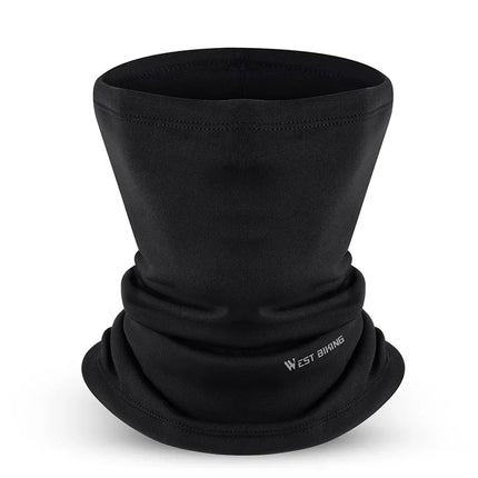 WEST BIKING Bicycle Face Mask Neck Gaiter With Headband Winter Outdoor Sports Neck Warm Scarf Half Face Mask Cycling Equipment