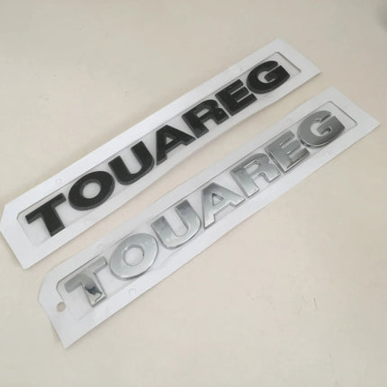 1pcs 3D ABS for Volkswagen TOUAREG Car Letters Rear Bumper Trunk Emblem Sticker Badge Decal Styling Auto Accessories