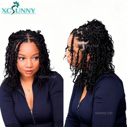 Bulk Human Hair Bundles No Weft Bulk Braiding Kinky Curly Hair Wholesale Knotless Bulk Human Hair Extensions For Boho Braids