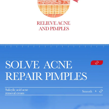 Salicylic Acid Face Cream Acne Creams Mark Repair Firming Moisturizing Blackhead Remover skincare Facial Cream