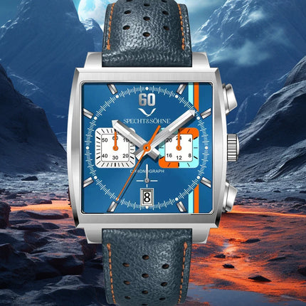 2025 Specht & Sohne New Arrivals Mens Watches Top Brand Luxury Stainless Steel Japan VK64 Chronograph Male Quartz Wristwatches