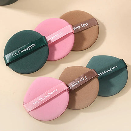 7 PCS Cosmetic Puff with Storage Box Double Side Soft Makeup Sponge Puff Women Face Concealer Foundation Makeup Application Tool