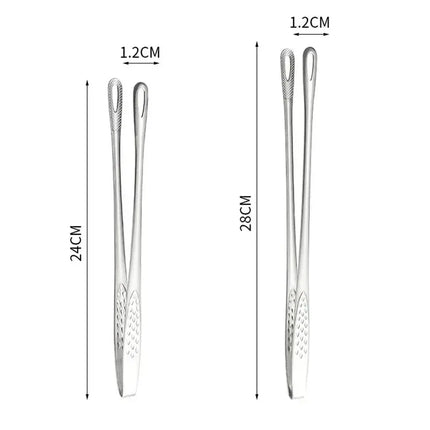 Stainless Steel Kitchen Tongs Barbecue Tongs Clip BBQ Grill Meat Tongs Cooking Tweezers for Food Utensils Home Kitchen Tools