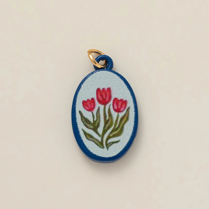 Fashionable DIY Jewelry Charms New Collection Flower Tulip Fruit Accessories for Creative charms for jewelry
